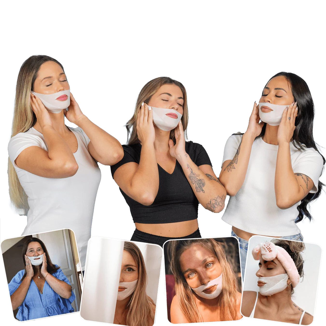 V-Sculpt | Jawline ve Gıdı Toparlayıcı Yüz Bandı